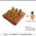 Pet Dog Toys Carrot Plush Toy Vegetable Chew Toy For Dogs Snuffle Mat For Dogs Cats Durable Chew Puppy Toy Dogs Accessories